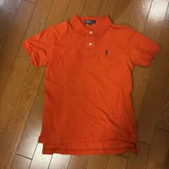 【美品】Polo by Ralph Lauren 赤ポロシャツ 140