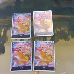 ワンピース　ウタ　SR ST08 4枚セット