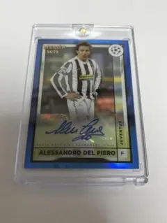 75シリ デル ピエロ 直筆サイン topps merlin 22-23