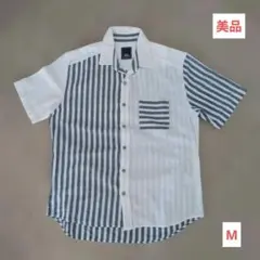 半袖シャツ カジュア半袖シャツ M