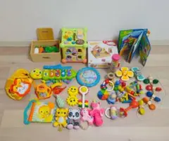 0歳~知育玩具セット パズルボックス おままごと 積み木 ぬいぐるみ 楽器玩具