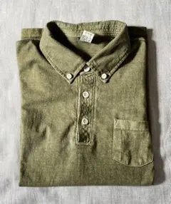 Good On ボタンダウン ポロシャツ セージカーキ S グッドオン Tシャツのサムネイル