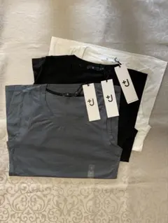 ❣️未使用3着まとめ売UNIQLO +Jストレッチスーピマコットンノースリーブ S
