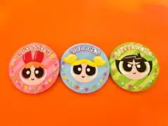 パワーパフガールズ　缶バッジ