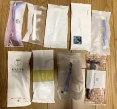 使い捨て　カミソリ　9本セット　ホテルアメニティ　新品　剃刀　T字