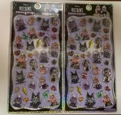 【正規品】【匿名配送】プチドロップシール ヴィランズ 2枚セット