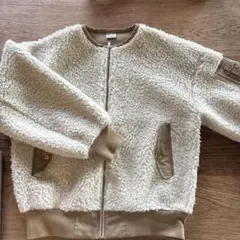 Champion フリースジャケット レディース L クリーム