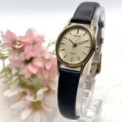 【稼動品】SEIKO SPIRIT オーバル型 腕時計 4N21-5200