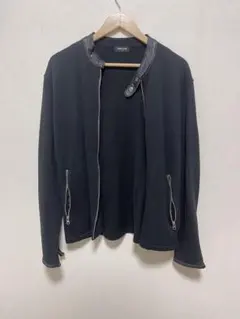COMME CA ISM ライダースジャケット ブラック Lのサムネイル