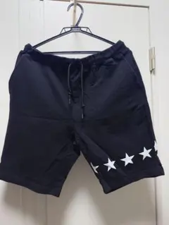 BASECONTROL XL 星柄 スウェットハーフパンツ メンズ 春夏