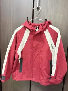 ミッキーマウス 赤いジャケット　防風ジャケット