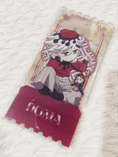 鬼滅の刃 中国限定 非遺 ホログラム　アクリルチケット　アクリルカード　童磨