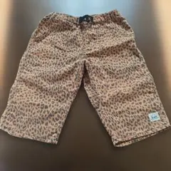 Lee ヒョウ柄 ハーフパンツ 160