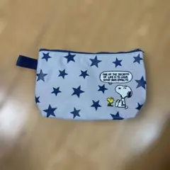 スヌーピー PEANUTS 星柄 ポーチ