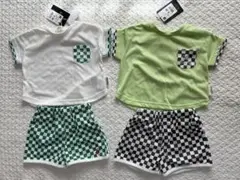 新品　ベビー服　セットアップ　セット売り　しまむら　バースデイ　子供服　双子
