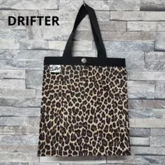 ドリフター トートバッグ レオパード バッグ ヒョウ柄 エコバッグ ハンドバッグ