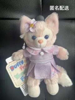 ダッフィーアンドフレンズ　ワンダフルフレンドシップのリーナベルぬいぐるみバッチ