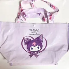 メロクロ マイメロ クロミ マイメロディ トートバッグ エコバッグ 大容量 限定