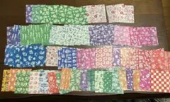 昭和レトロ千代紙 多色セット さまざまなデザイン