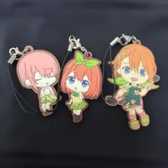 アクリルキャラクターストラップ 3点セット