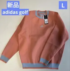 新品⛳️アディダスゴルフ プライムニット　L