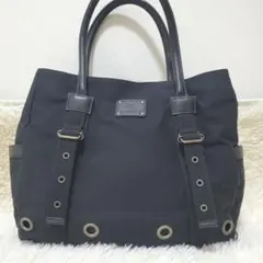 希少 極美品 バーバリーブルーレーベル トートバッグ　肩掛け　ハンドバッグ 黒