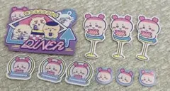 ちいかわ DINER フレークシール 古本屋 カニちゃん 10枚セット