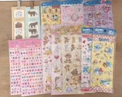 立体シール12枚セット 平成購入 バラ売り不可