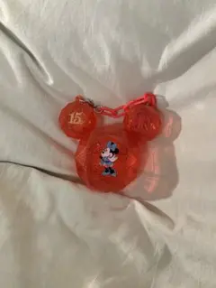 Disneyland ミニー ストラップ 15周年