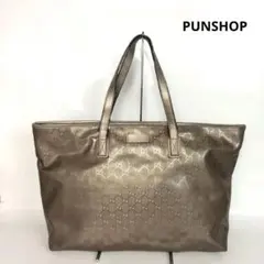 GUCCI グッチ GGインプリメ トートバッグ バッグ メタリック PVC