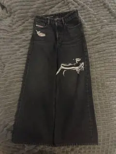 Diesel D-Rise ダメージストレートジーンズW23
