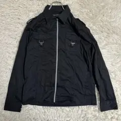 【archive】 y2k MFE M お兄系 ジップシャツ 長袖 ベルト