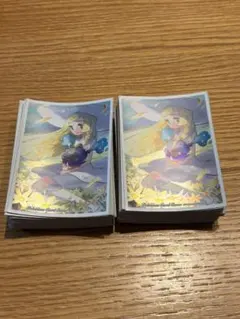 ポケモンカード　リーリエ&コスモッグデッキシールドのサムネイル