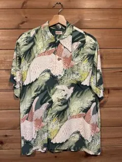 SAPEur サプール アロハシャツ 大鷲 Lサイズ - メルカリ