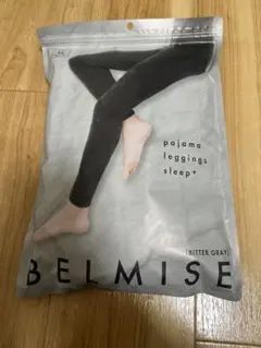 BELMISE 着圧レギンスL Lビターグレー
