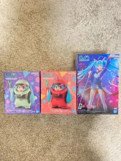 ガンダム45周年×初音ミク フィギュア 3種セット