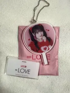 ＝LOVE イコラブ　齋藤樹愛羅　ミニくじ　vol.2とくベチュ、して　うちわ