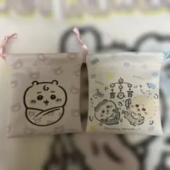 ちいかわベビー Chiikawa Baby ミニ巾着　ちいかわ ハチワレ&ラッコ