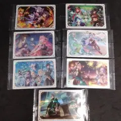 原神[Genshin]　シールウエハース　7種7枚セット