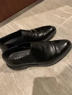 REGAL ブラック レザー ローファー