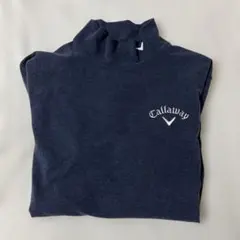 Callaway ネイビー タートルネックシャツ