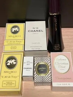 香水セット シャネル クリスチャンディオール 資生堂 ニナリッチ 希少 レトロのサムネイル