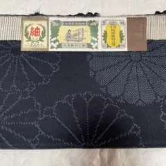 本場結城紬織　反物　正絹