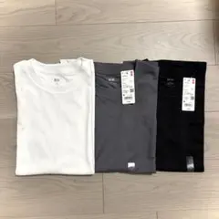 エアリズムコットンノースリーブTシャツ　Mサイズ　3枚セット