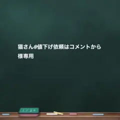 猫さん@値下げ依頼はコメントから様専用