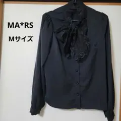 MA*RS☆長袖ブラウス☆ボウタイ☆ブラックのサムネイル