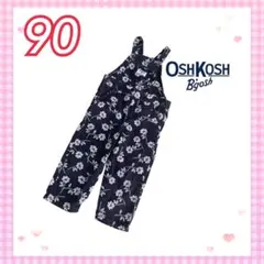 oshkosh 花柄 コーデュロイ オーバーオール　90 オシュコシュのサムネイル