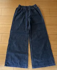 SHEIN ダークデニム ワイドパンツ S 36 / US 4