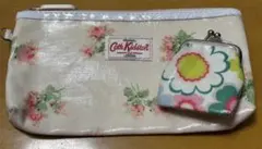 Cath Kidston フラワープリントポーチセット