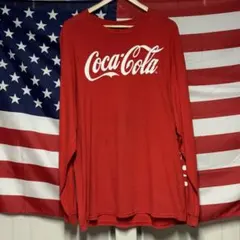 ト*ン様 コカコーラ Tシャツ ロンT 長袖 XXL cotton 100%のサムネイル